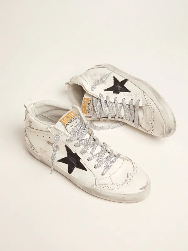 Women’s Mid Star with laminated heel tab and glitter laces online