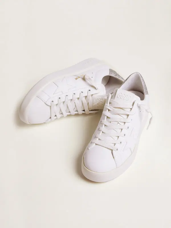 Women’s Purestar sneakers with glittery silver heel tab online