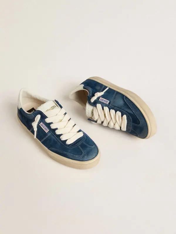 Women’s Soul Star in blue suede with white leather heel tab online