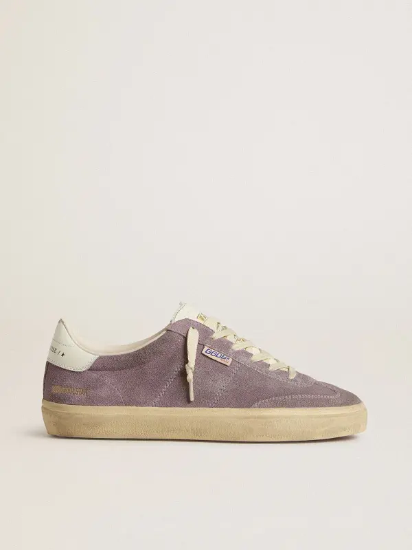 Women’s Soul Star in lilac suede with white leather heel tab online