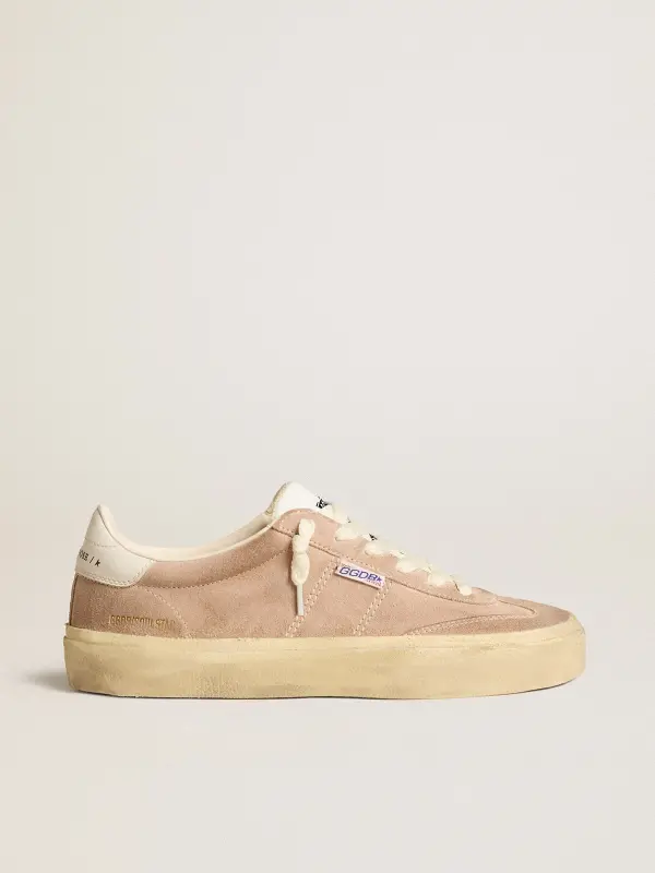 Women’s Soul Star in pink suede with milk-white leather heel tab online