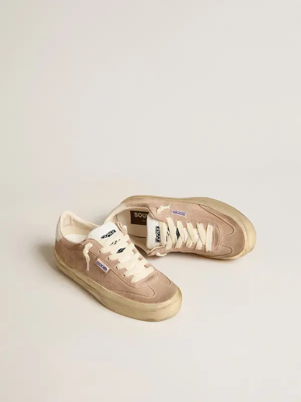 Women’s Soul Star in pink suede with milk-white leather heel tab online