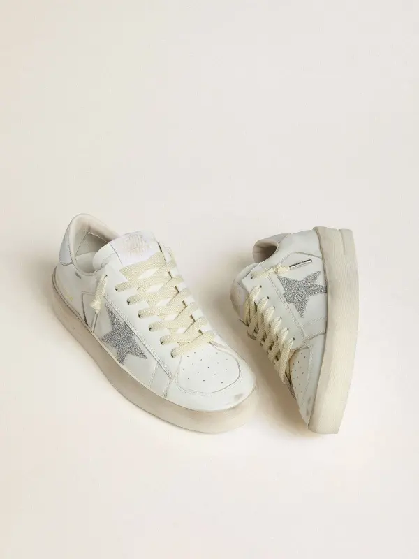 Women’s Stardan LTD with Swarovski crystal star and metallic leather heel tab online