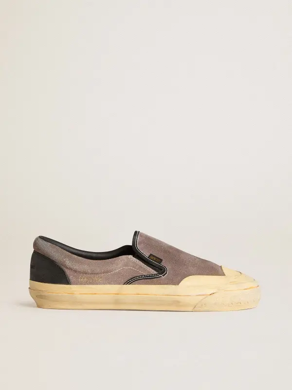 Women’s VCE Penstar in dove-gray suede with black leather heel tab online