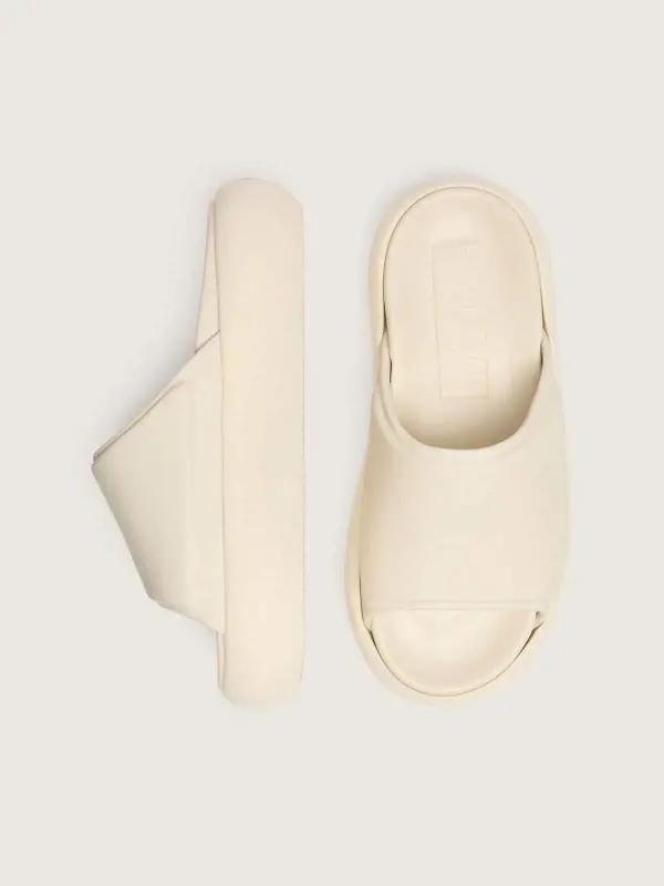 Women’s Space-Star slip-ons in white leather online