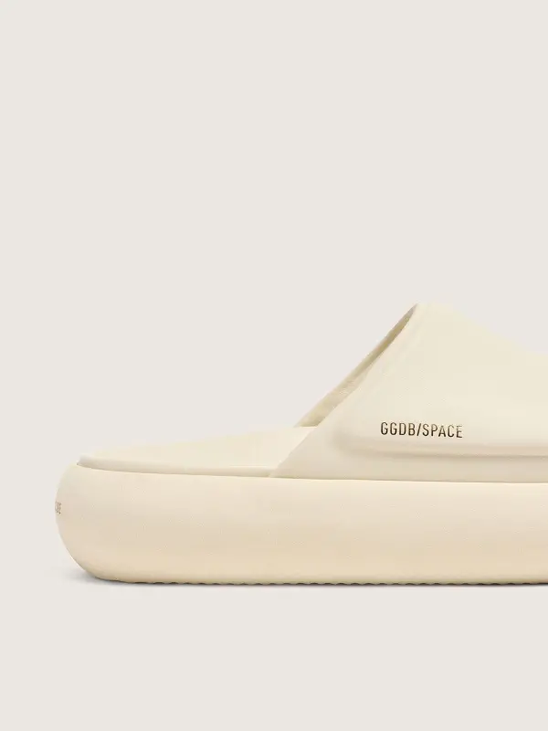 Women’s Space-Star slip-ons in white leather online